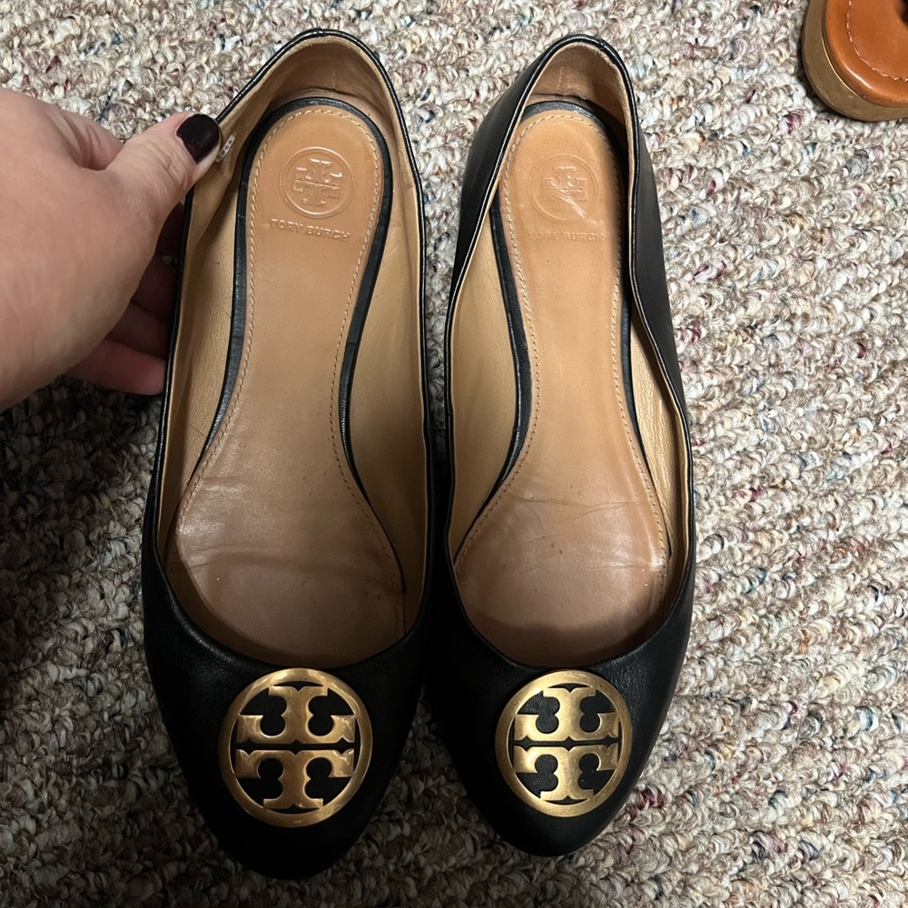 Tory Burch Gently used ballet flat.